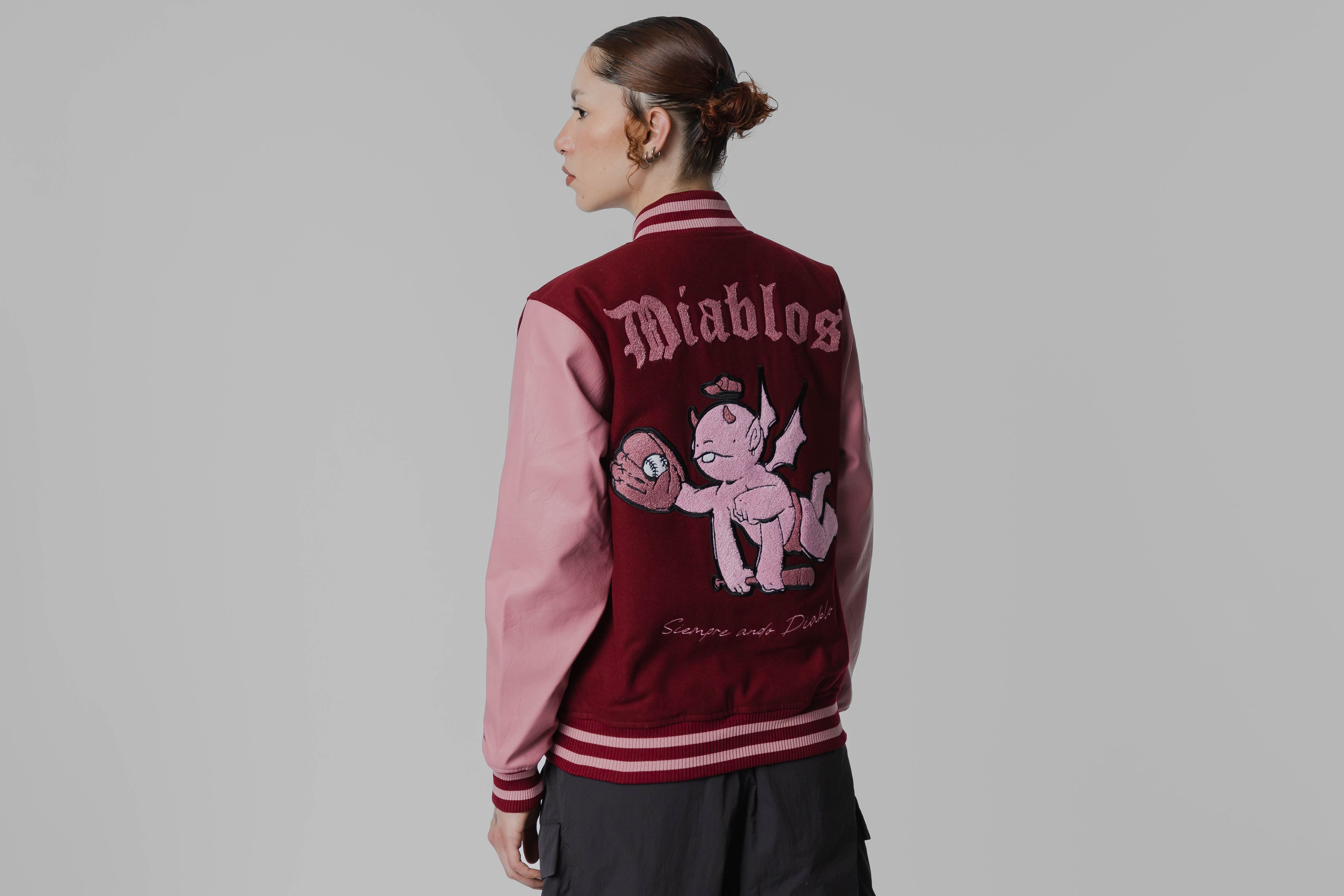 New Era Rodrigo Roji x Diablos Varsity Jacket