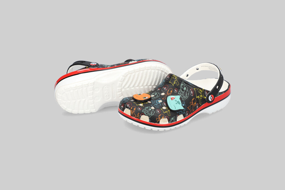 Pokemon x Crocs Print Classic Clog 'Black'