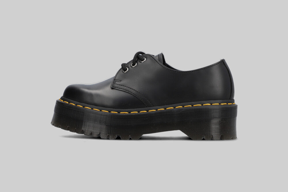 Women's Dr. Martens 1461 Smooth Leather Quad Platform - 25567001