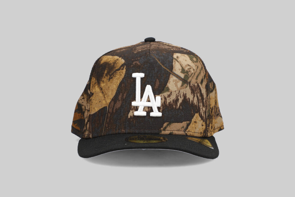 New Era Los Angeles Dodgers MLB Ripstop Assorted Print 59Fifty A-Frame Cap
