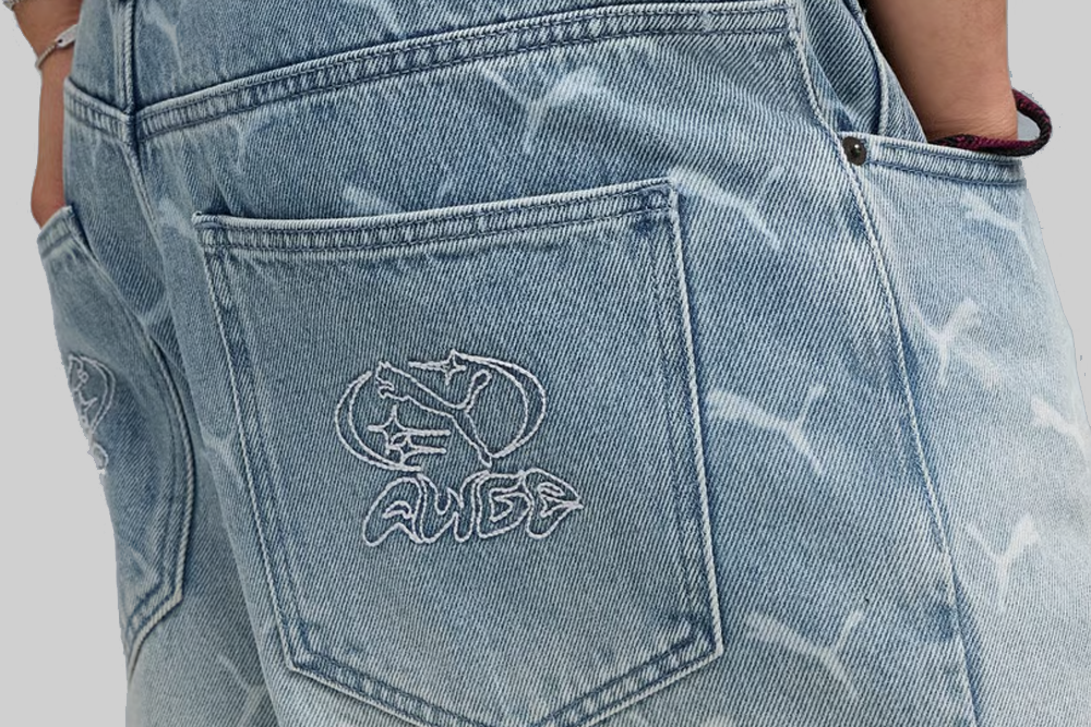 PUMA X A$AP ROCKY Laser Monogram Denim -  633428 01