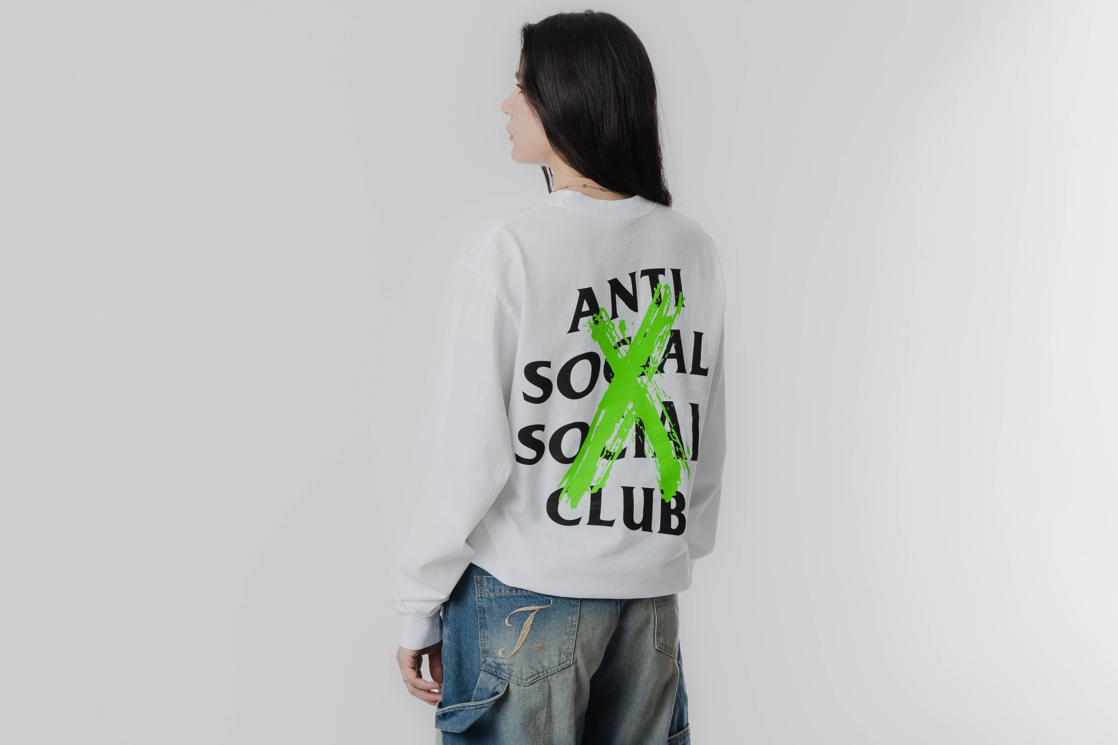 Anti Social Social Club Cancelled Long-Sleeve Tee &