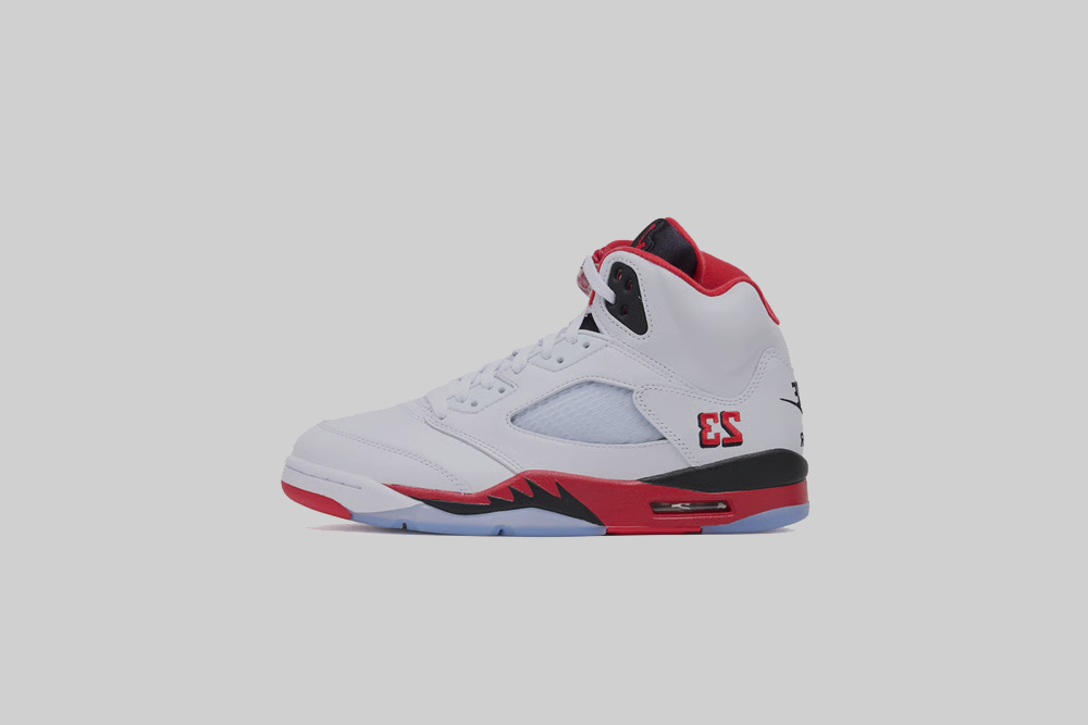 Air Jordan 5 OG 'White and Fire Red' - HQ7978-101 FTW - SNEAKERS - MEN - ADULT - QS - FA - 25 en Lust México
