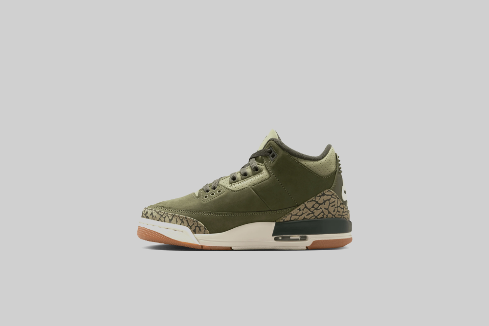 Air Jordan 3 'Medium Olive' (GS) - DM0967-202