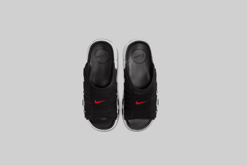 Nike Air More Uptempo Slide 'Black' - FJ2707-001