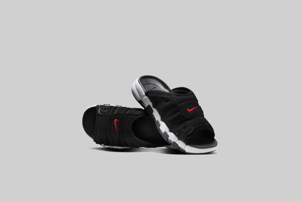 Nike Air More Uptempo Slide 'Black' - FJ2707-001 | Lust México