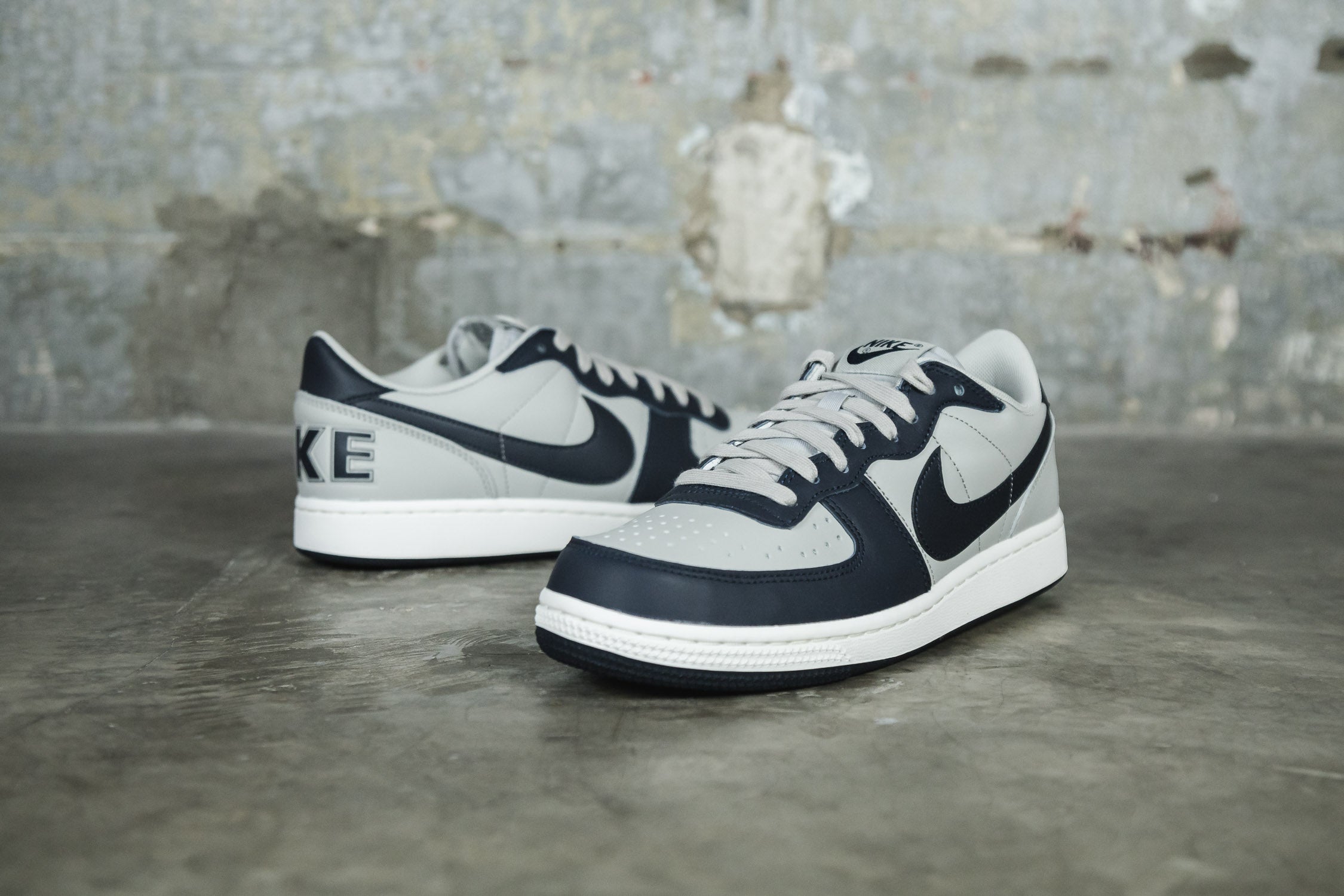 NIKE TERMINATOR LOW GRANITE/DARK OBSIDIAN-SAIL (6942904254530)