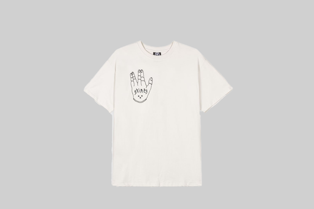 Grimey Peace Within The Glitzy Grillz Regular Tee Off