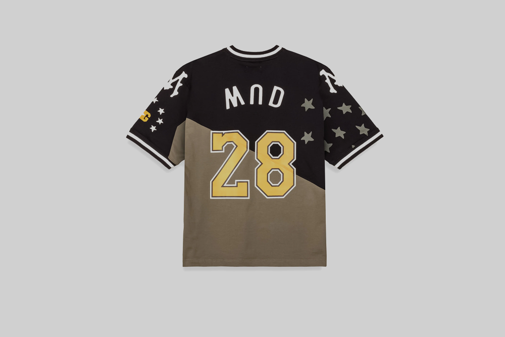 Grimey Mud's The Residence V-Neck Oversized Tee - GAVN766-BLK