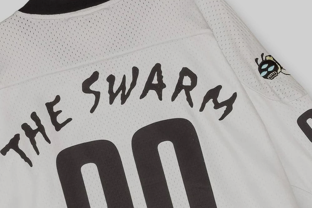 Grimey The Swarm DC Shoes Hockey Jersey - GHJ764-OWHT