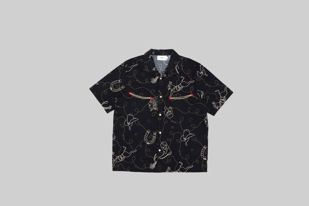 Grimey Lone Hand Button Up Shirt