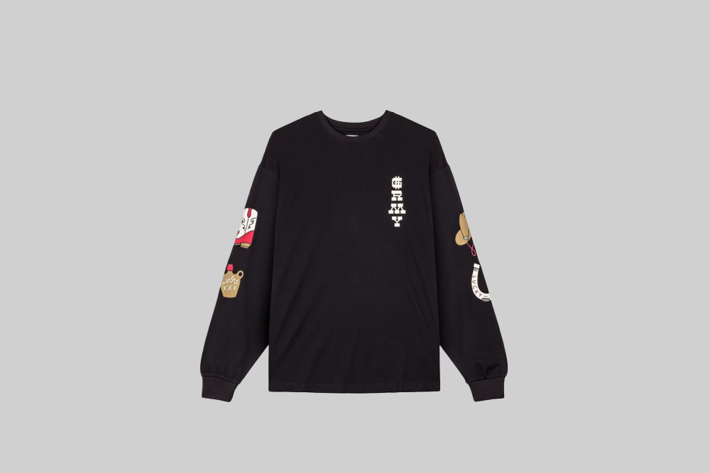 Grimey Lone Hand Long Sleeve Tee