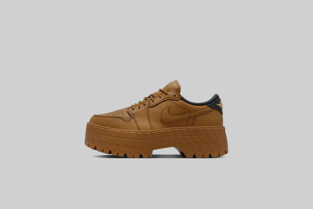 Women's Air Jordan 1 Brooklyn Low 'Wheat' - HF3184-700