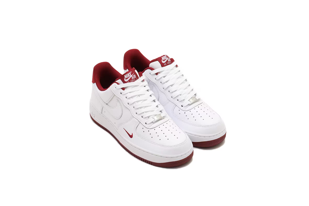 Tenis Air Air Force 07 Rojos Nike Air Force Low En Rojo