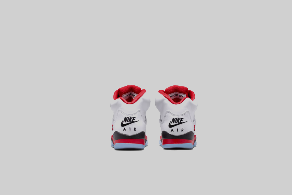 Air Jordan 5 OG 'White and Fire Red' (GS) - HQ7980-101 FTW - SNEAKERS - KIDS - KIDS - QS - FA - 25 en Lust México