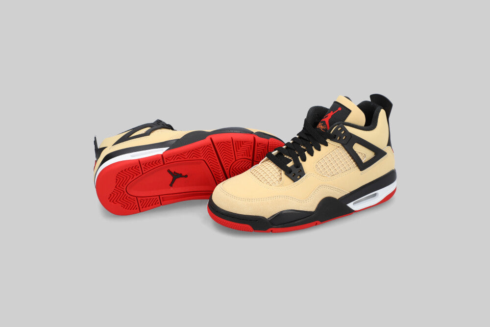 Air Jordan 4 Retro 'Sesame and Black' (GS) FTW - SNEAKERS - KIDS - KIDS - INLINE - FA - 25 en Lust México