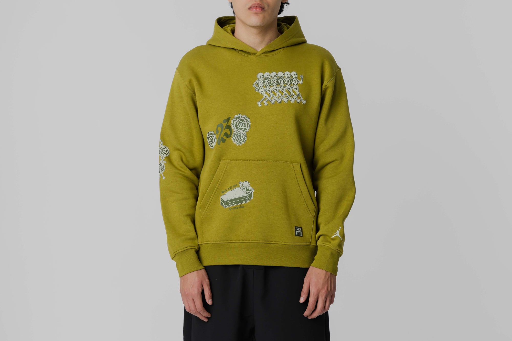 Jordan Brooklyn Fleece Pullover Hoodie 'Pacific Moss' - IM8209-307