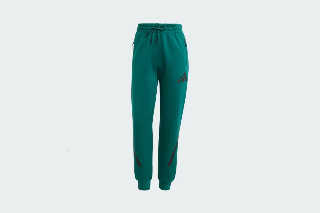 Green adidas womens pants best sale