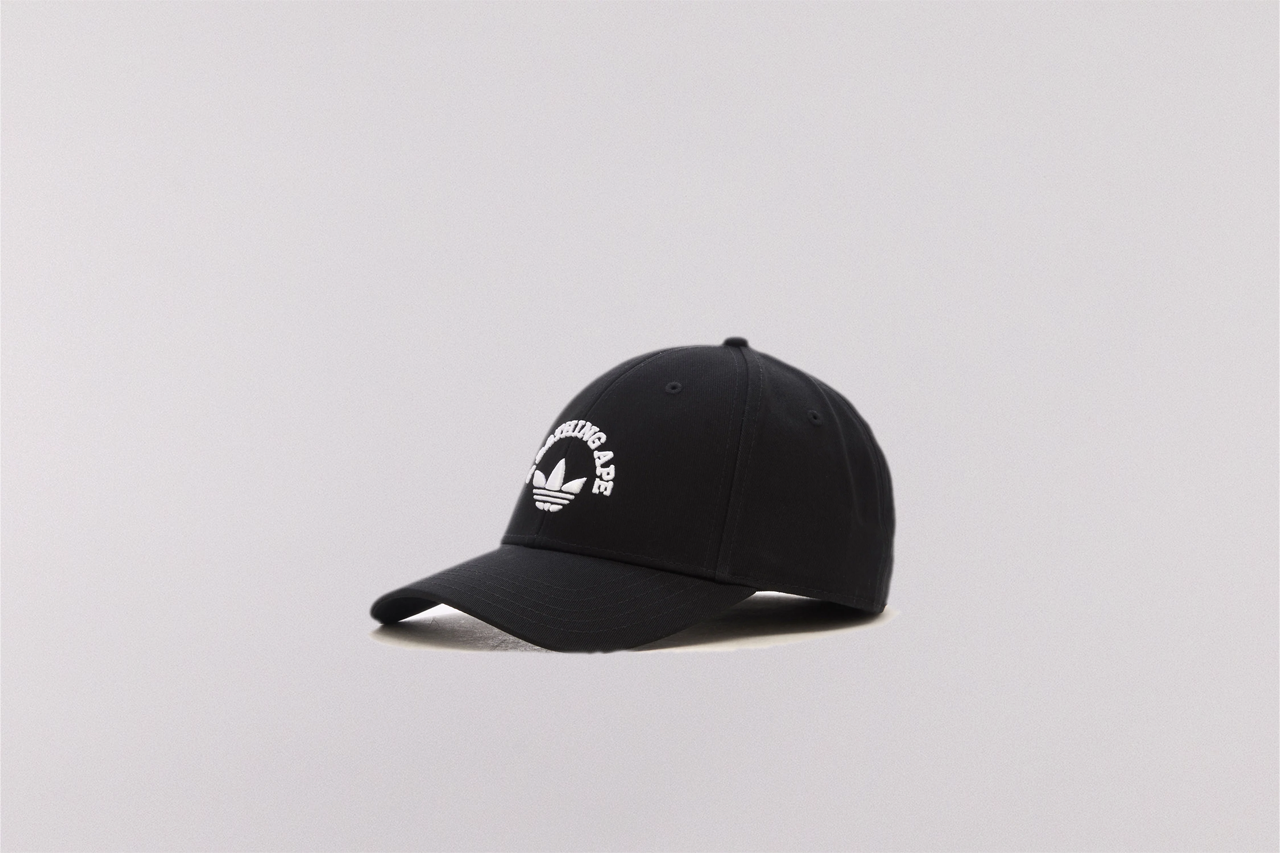 Bape x Adidas Ball Cap Men's Black – shoegamemanila