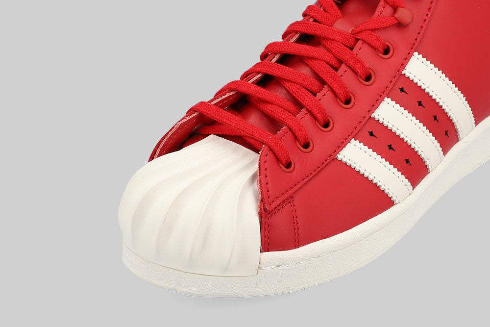 adidas x Thug Club Superstar Boot Luxe 'Red White' - JP6518