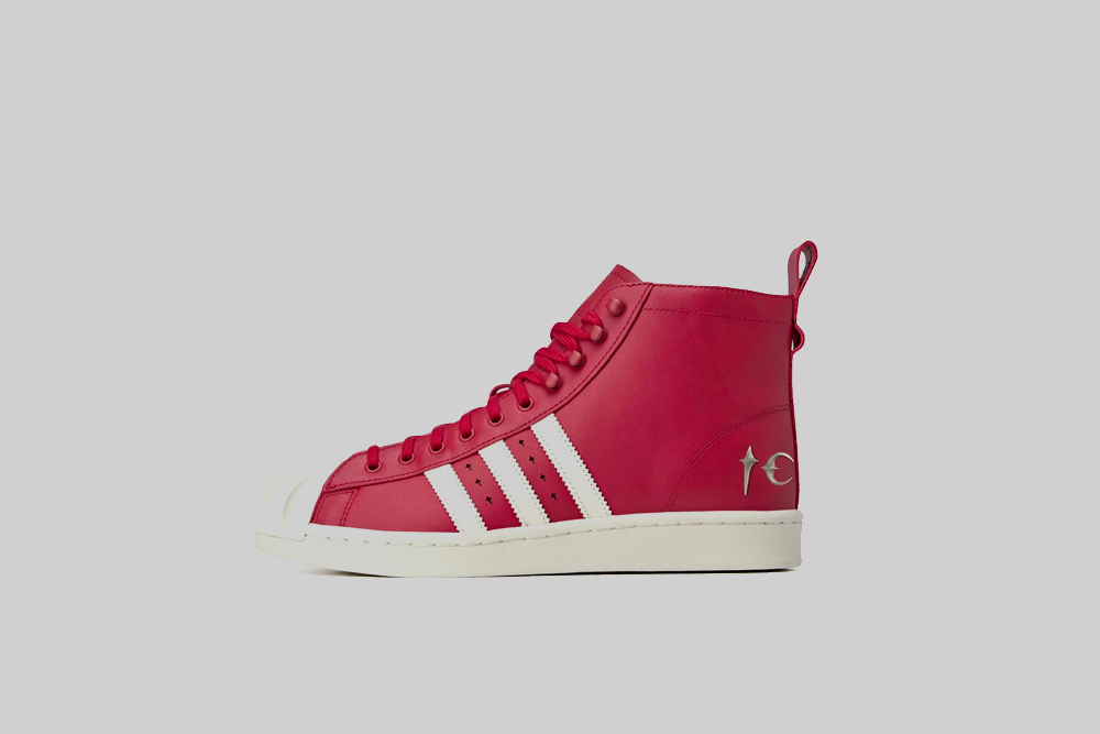 adidas x Thug Club Superstar Boot Luxe 'Red White' - JP6518