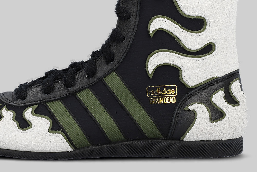 adidas x Brain Dead Japan High 'Black and Olive'