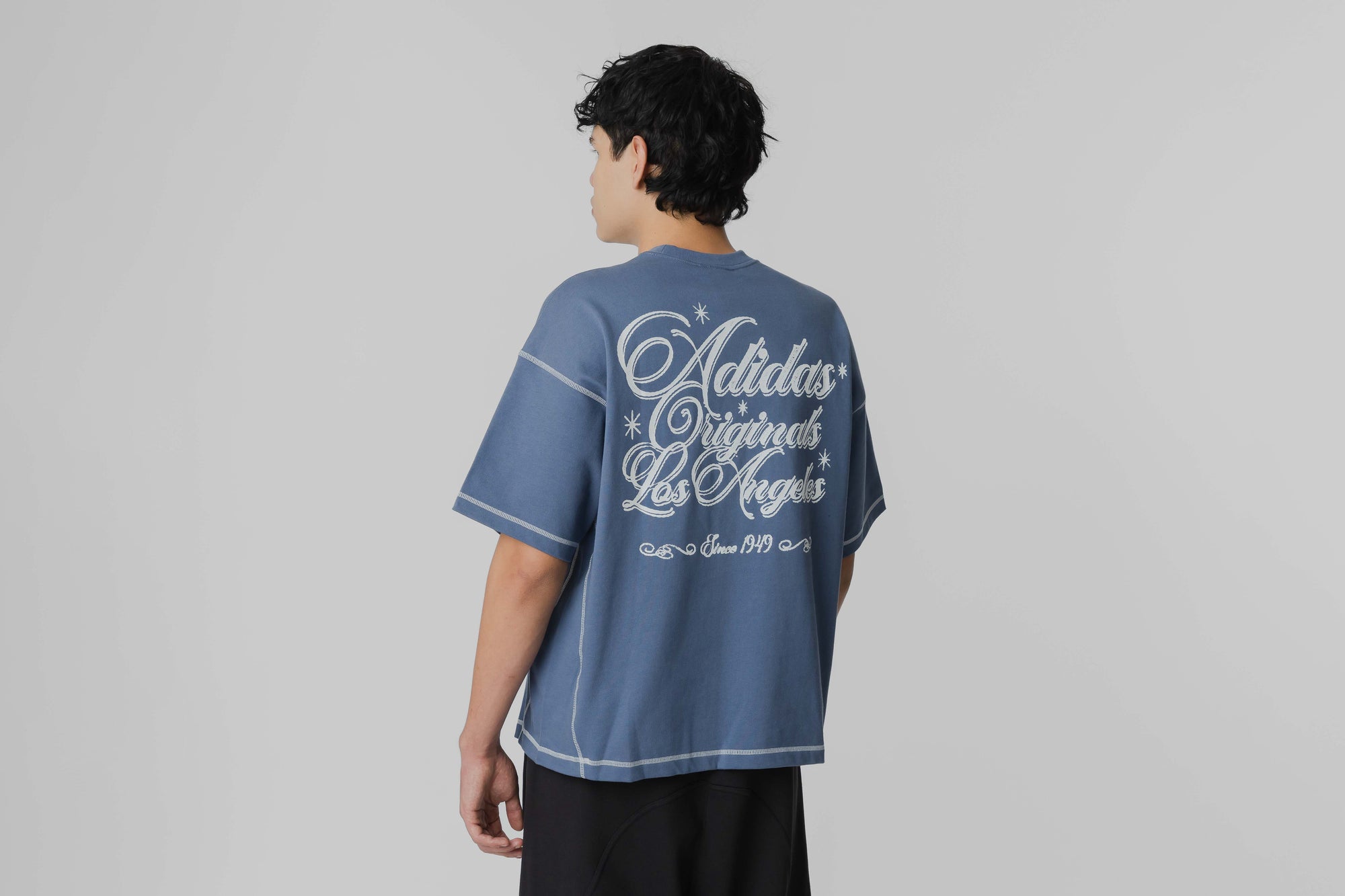 adidas Originals x OG L.A. Short Sleeve Sports Tee - JX6178