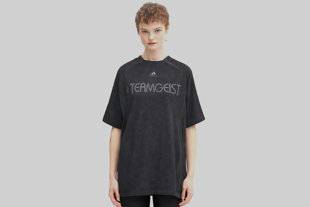 Women's adidas Adilenium Season 4 Teamgeist Washed Rhinestone Tee - KF3113 APP - TOP - UNISEX - ADULT - INLINE - FA - 25 en Lust México