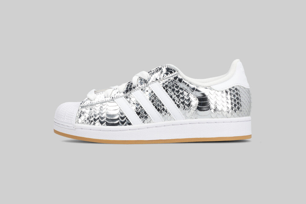 adidas gazelle silver green womens Women's adidas Superstar ll 'Snakeskin Pack' - KH9020