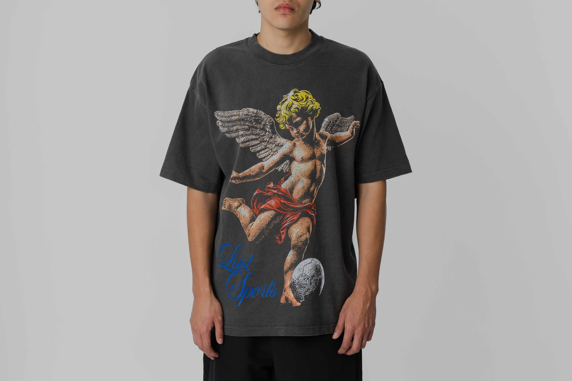 Lust Brand Sport Tee 'Grey' - LBSPRTTEE-GRY