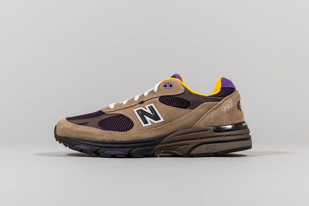 New Balance 993 MiUSA Mushroom Midnight Violet