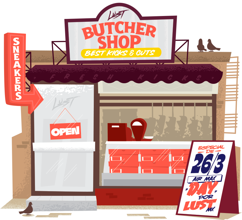 AIRMAX DAY 26.03.2021 / LUST BUTCHER SHOP