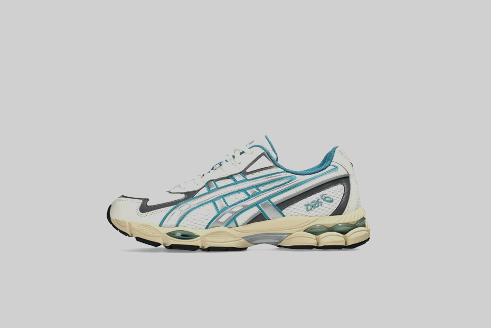 ASICS GEL-NYC 2055 'Cream and Blue Teal'  1203A542.106 FTW - SNEAKERS - MEN - ADULT - QS - FA - 25 en Lust México