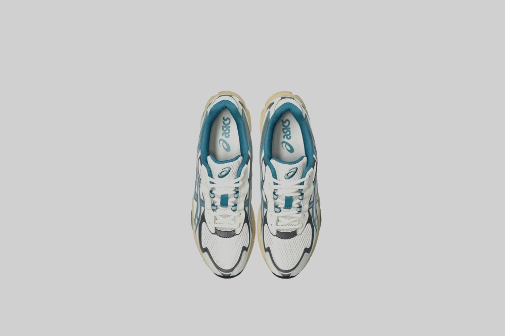 ASICS GEL-NYC 2055 'Cream and Blue Teal'  1203A542.106 FTW - SNEAKERS - MEN - ADULT - QS - FA - 25 en Lust México