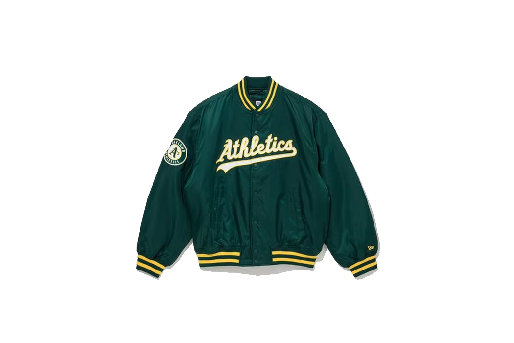 New Era Oakland Athletics MLB Wordmark Jacket - [sku] - Lust México