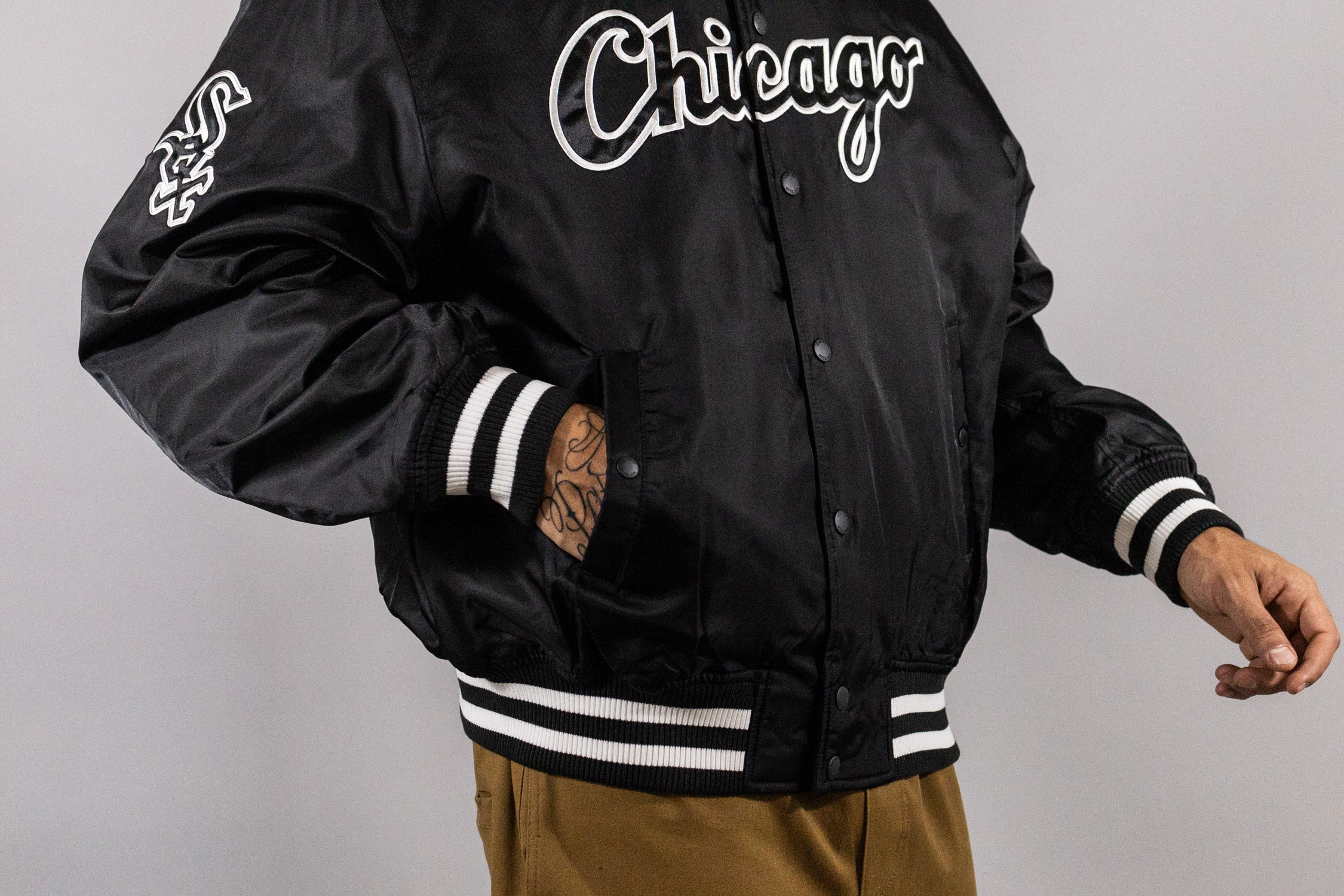 New Era Chicago White Sox MLB Wordmark Jacket - [sku] - Lust México
