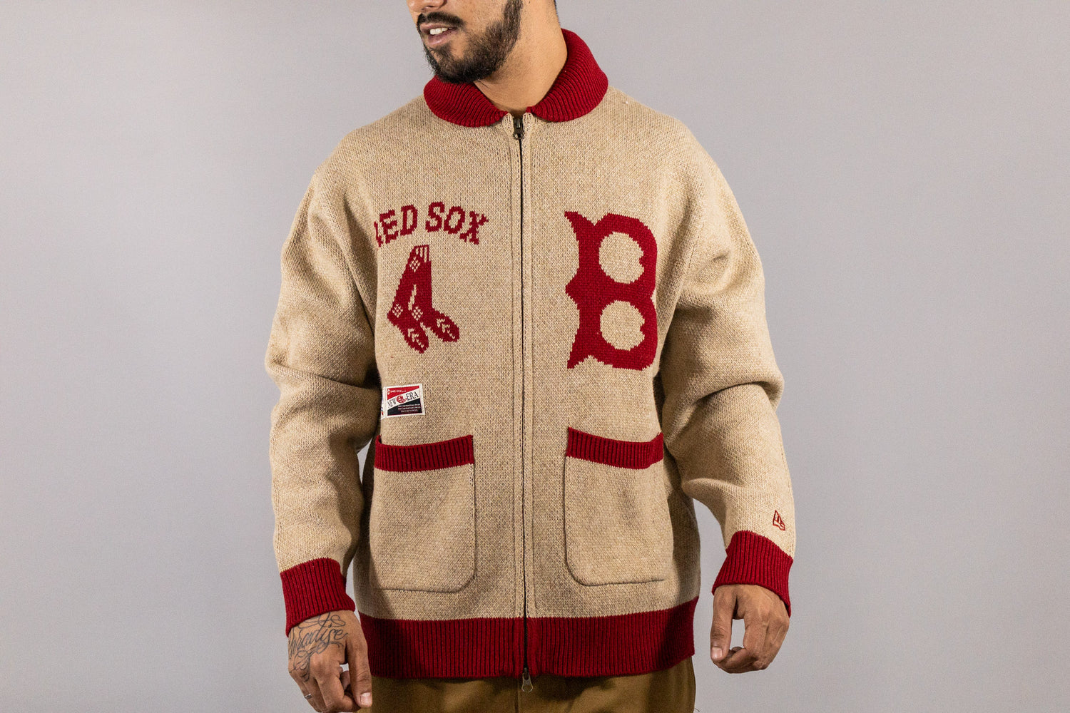 New Era Boston Red Sox MLB Wordmark Sweater