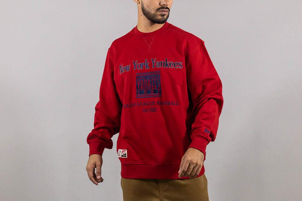 New Era New York Yankees MLB Wordmark Hoodie - [sku] - Lust México