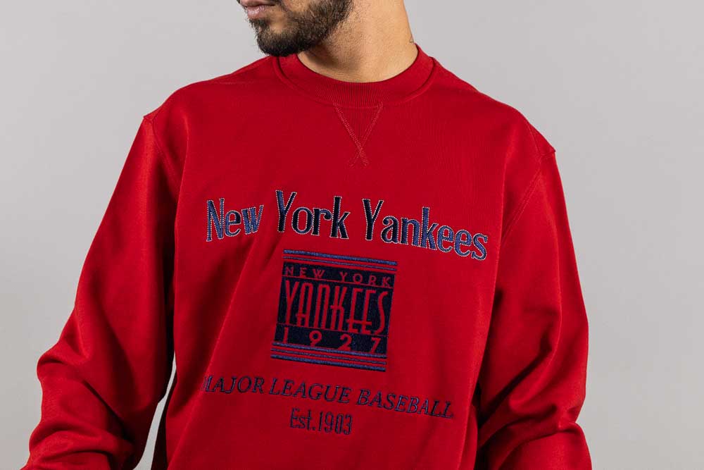 New Era New York Yankees MLB Wordmark Hoodie - [sku] - Lust México