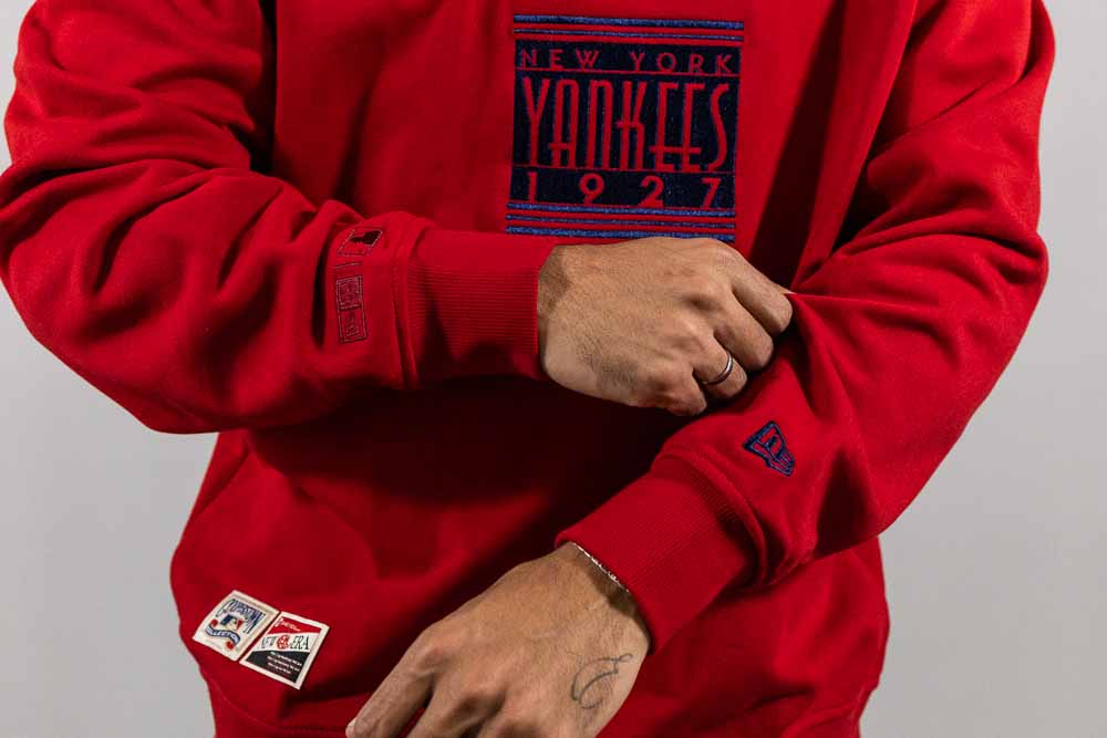 New Era New York Yankees MLB Wordmark Hoodie - [sku] - Lust México