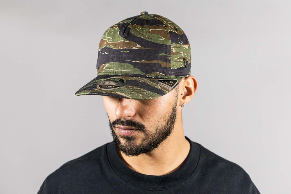 New Era Tiger Camo 9Fifty Retro Crown AF Snapback Cap - [sku] - Lust México