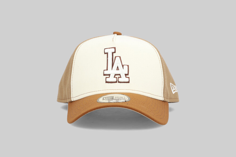 New Era Los Angeles Dodgers MLB Pancakes 9Forty A-Frame Snapback Cap
