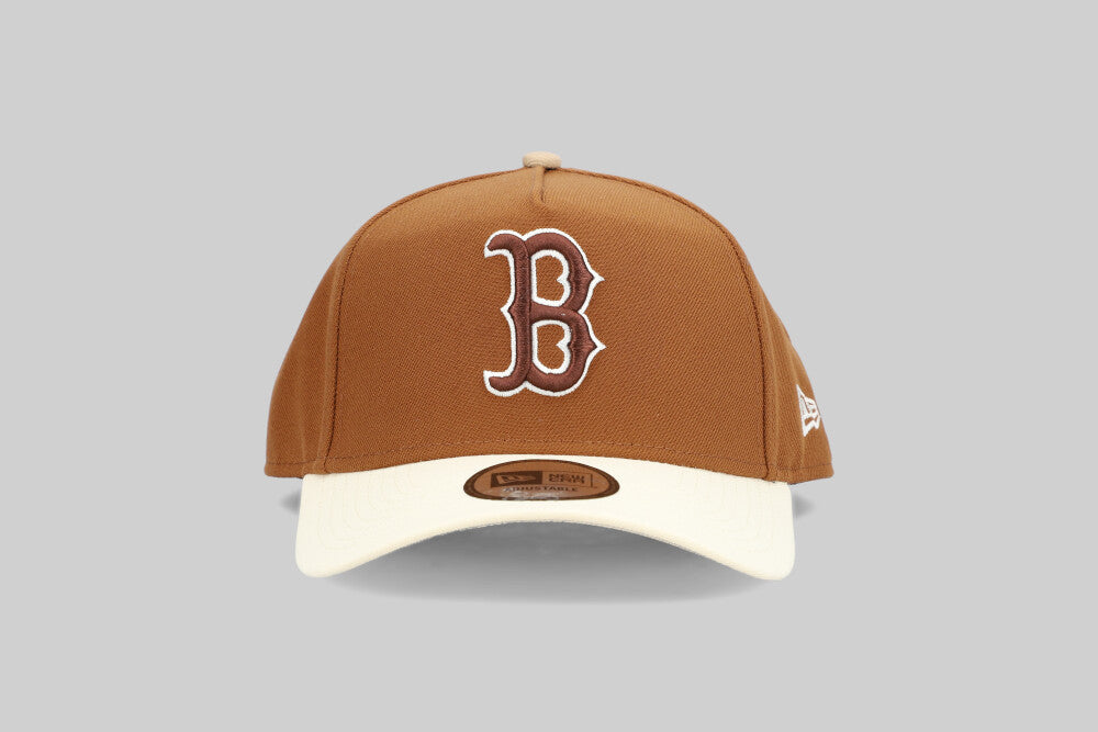 New Era Boston Red Sox MLB Pancakes 9Forty A-Frame Snapback Cap