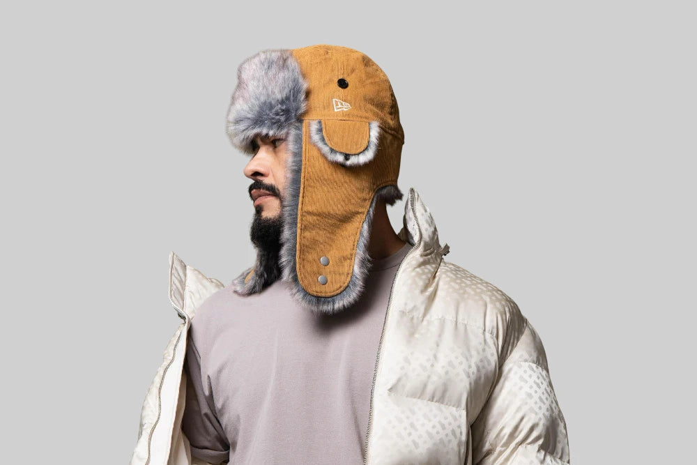 New Era Trapper Corduroy Wheat - 14736943