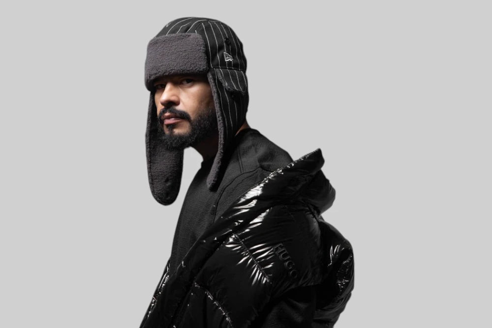 New Era Trapper Stripe BLK - 14736947