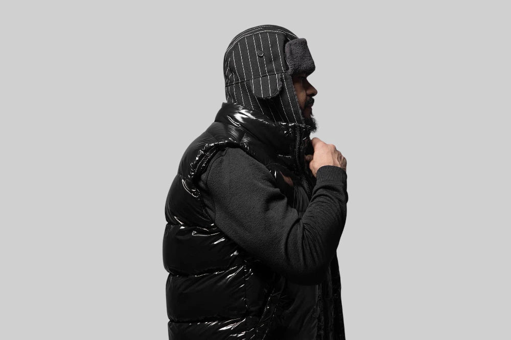 New Era Trapper Stripe BLK - 14736947