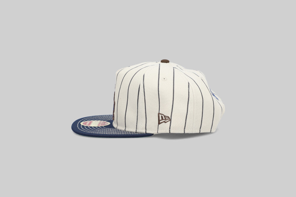New Era Los Angeles Dodgers MLB Heritage Stripe Dark 19Twenty Cap  - 14737600