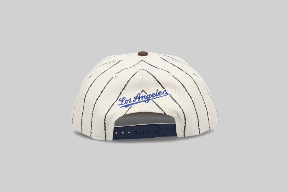 New Era Los Angeles Dodgers MLB Heritage Stripe Dark 19Twenty Cap  - 14737600