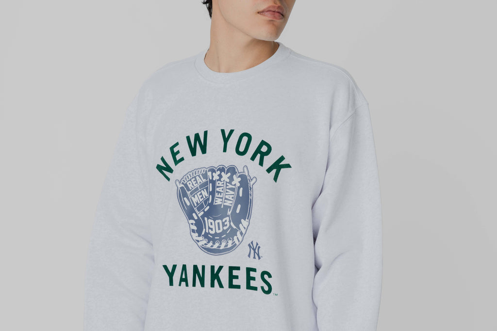 New Era New York Yankees MLB Glove Crewneck - 14742040 - Lust México