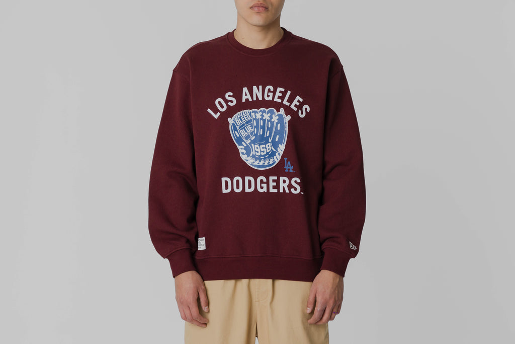 New Era Los Angeles Dodgers MLB Glove Crewneck - 14742041 - Lust México